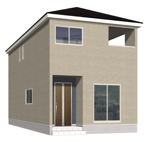 3号棟　外観パース