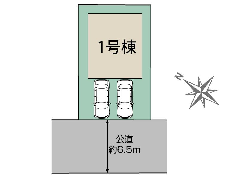 ブルーミングガーデン名古屋市緑区鏡田１棟の見取り図
