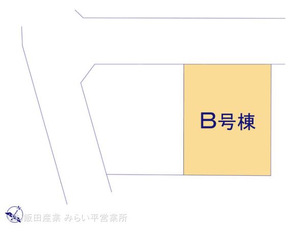 ハートフルタウン土浦市乙戸南3丁目55番の見取り図