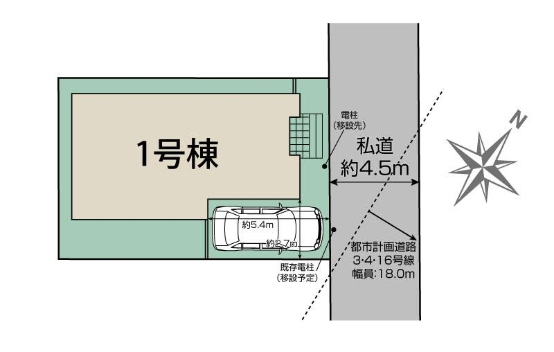 ブルーミングガーデン船橋市南三咲１丁目１棟の見取り図