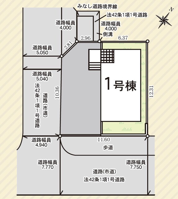クレイドルガーデン福岡市南区鶴田 第10の見取り図