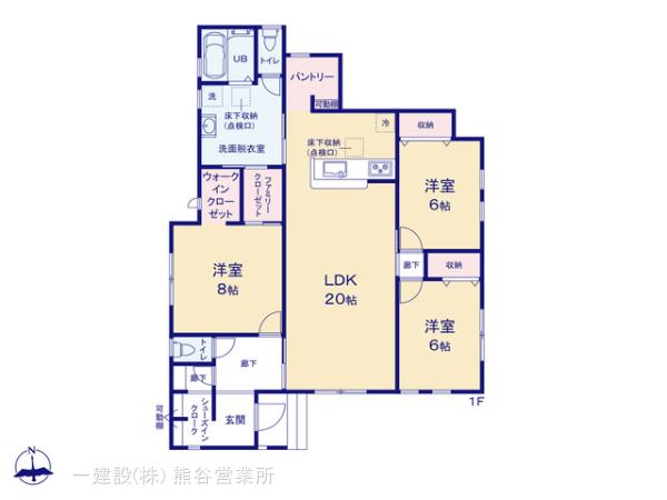 リーブルガーデン熊谷末広第５の見取り図