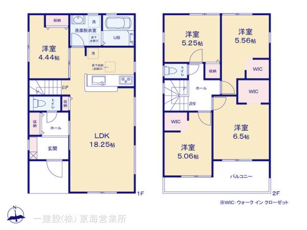 リーブルガーデン碧南市宮後町１丁目の見取り図