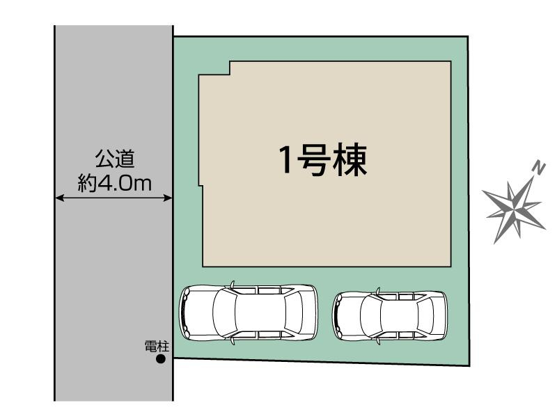 ブルーミングガーデン新座市新堀１丁目１棟の見取り図