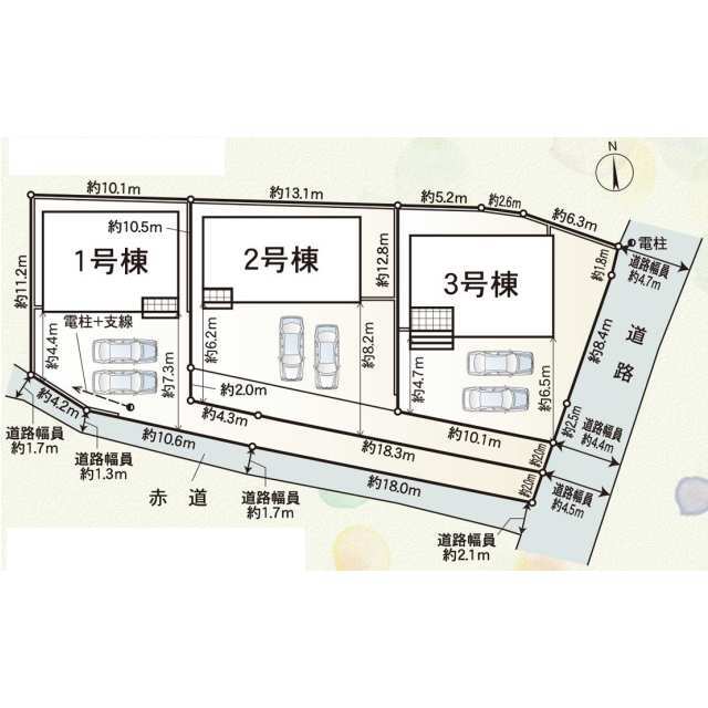 クレイドルガーデン亀山市川合町 第4の見取り図