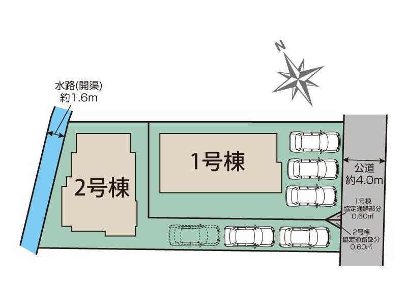 ブルーミングガーデン熊本市東区桜木５丁目２期２棟の見取り図