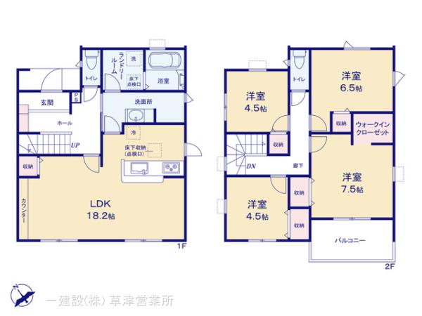 リーブルガーデン彦根市野瀬町２期の見取り図