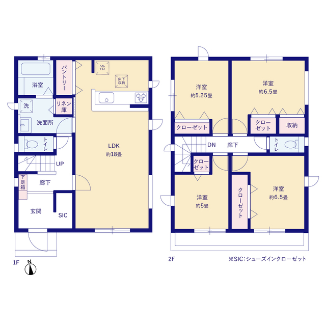 グラファーレ4097平塚市岡崎１０期３０棟の見取り図