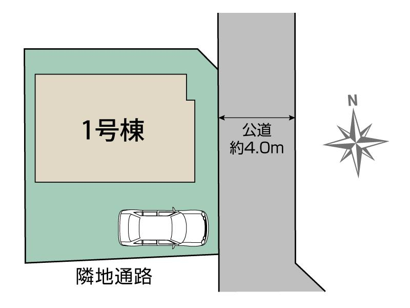 ブルーミングガーデン三鷹市北野３丁目１棟の見取り図