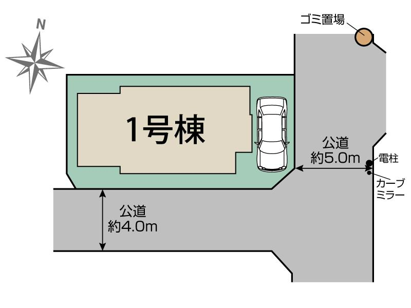 ブルーミングガーデン練馬区大泉町１丁目１棟の見取り図