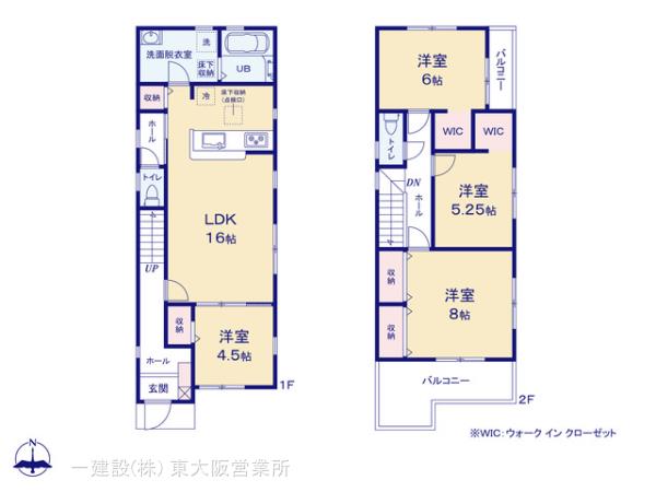 リーブルガーデン生野区田島２丁目の見取り図