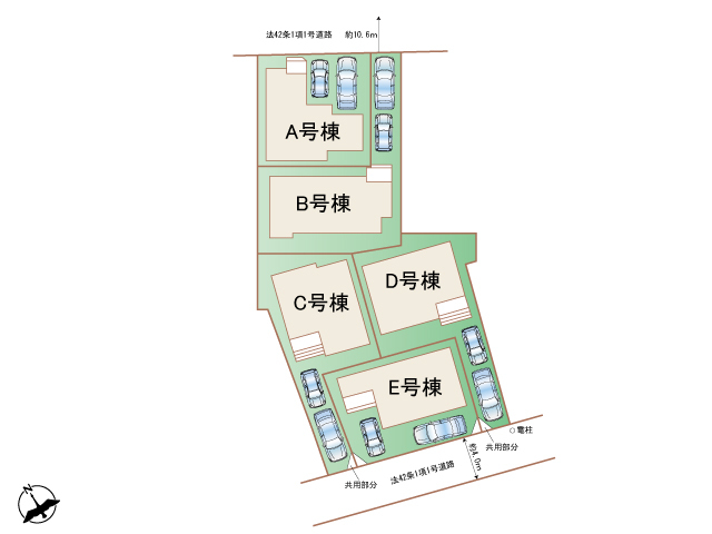ハートフルタウン明石魚住町西岡1846番の見取り図