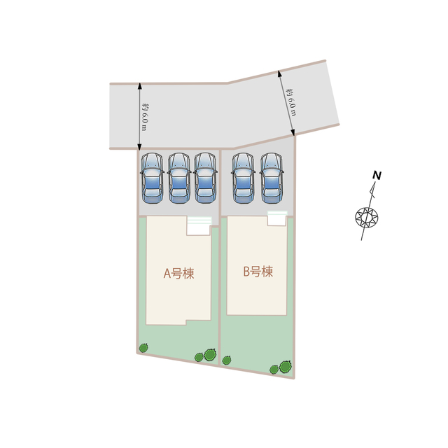 ハートフルタウン(春)春日井市東野町7期の外観②