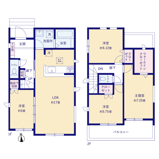 グラファーレ名古屋市東茶屋１２期１棟の見取り図