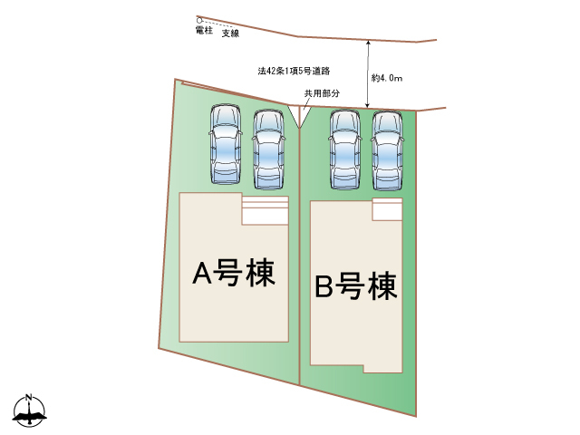 ハートフルタウン東仙台3丁目33番の見取り図