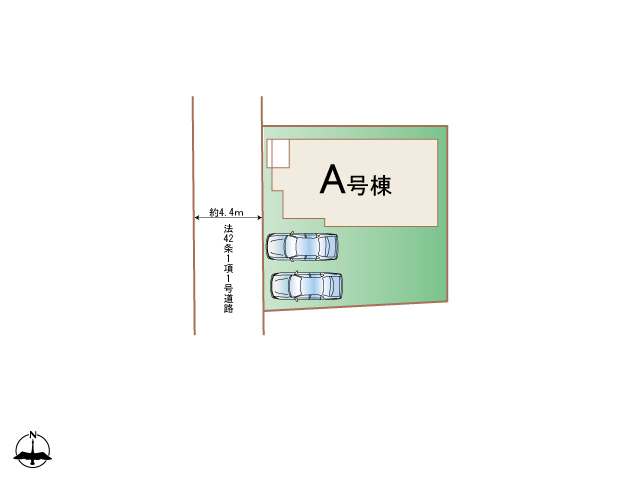 ハートフルタウン横浜市瀬谷区相沢7丁目24番の見取り図