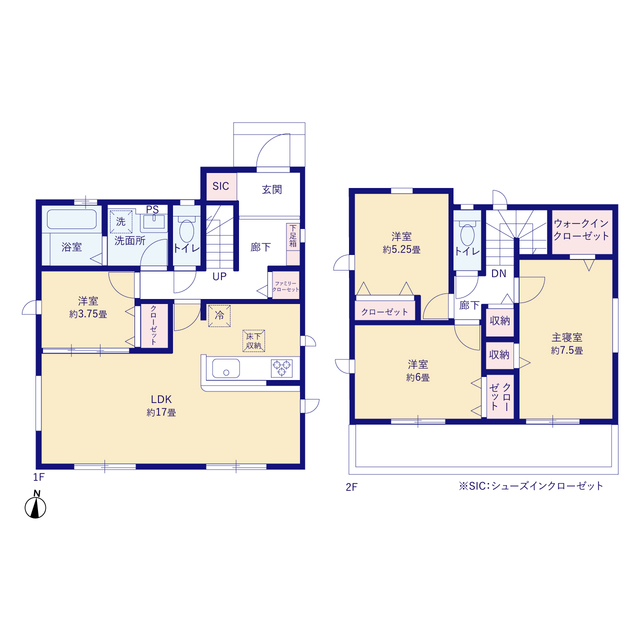 グラファーレ4337大府市梶田町１棟の見取り図