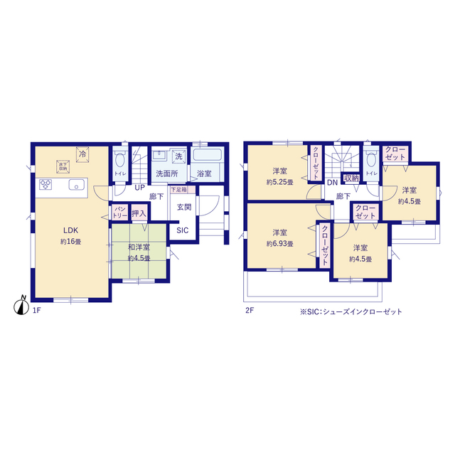 グラファーレ4201清瀬市中里２６期１０棟の見取り図