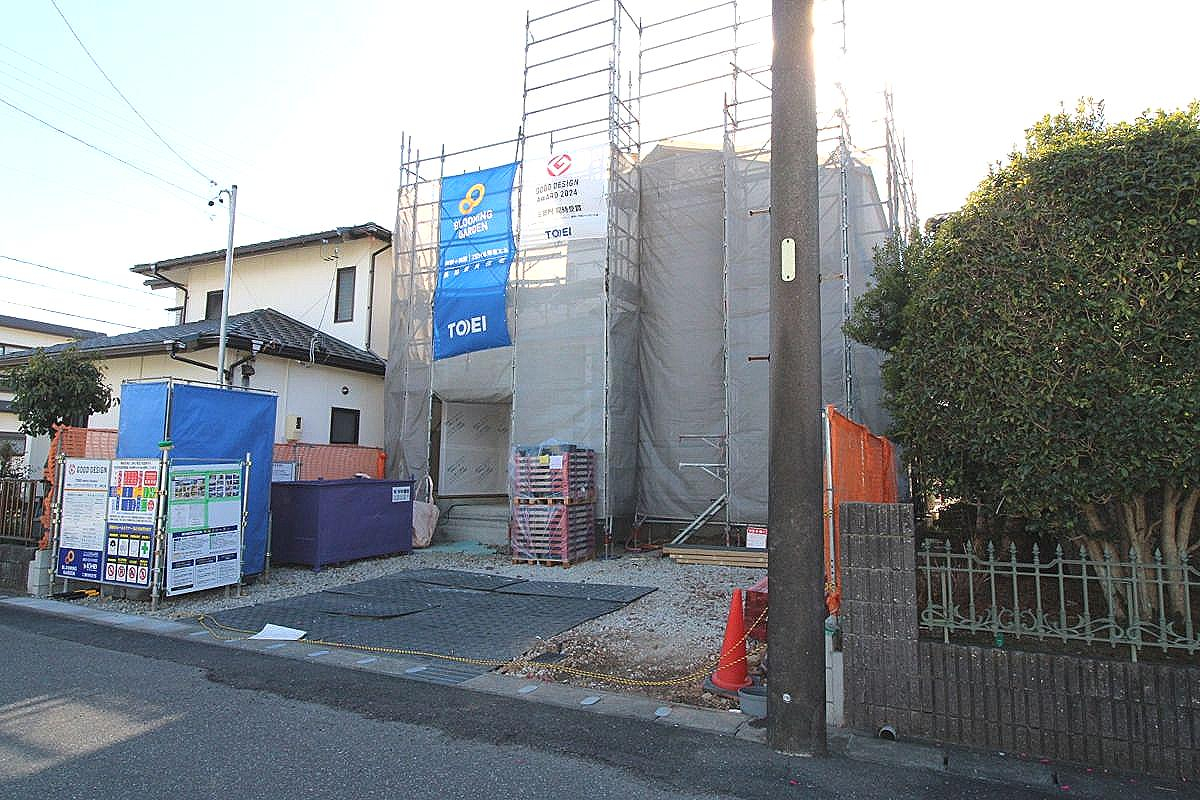 1月11日撮影 北西から 