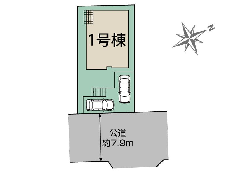 ブルーミングガーデン町田市真光寺３丁目１棟の見取り図