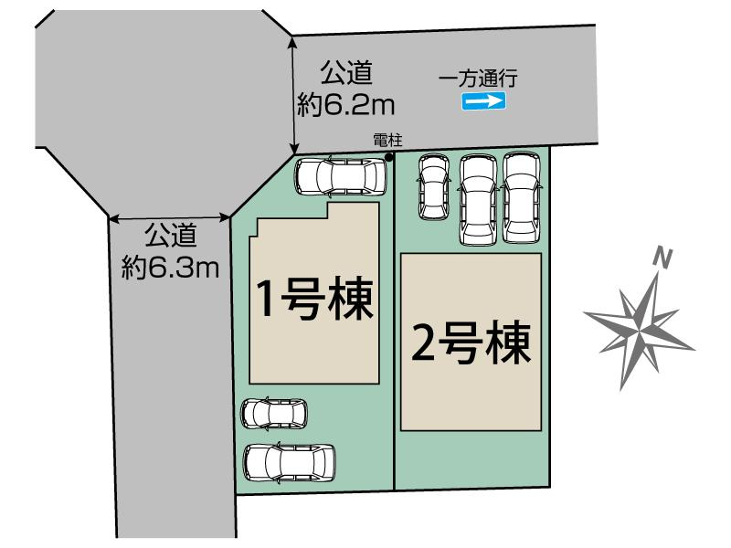 ブルーミングガーデンうるま市宮里２期の見取り図
