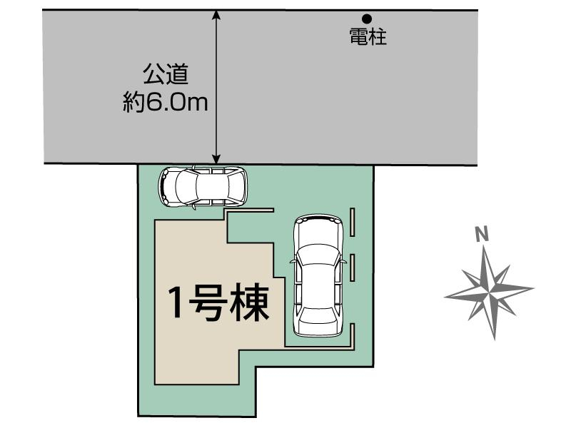 ブルーミングガーデン川口市赤井４丁目１棟の見取り図