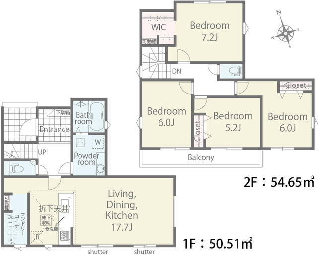 リナージュ八王子川口町　第１２期の見取り図
