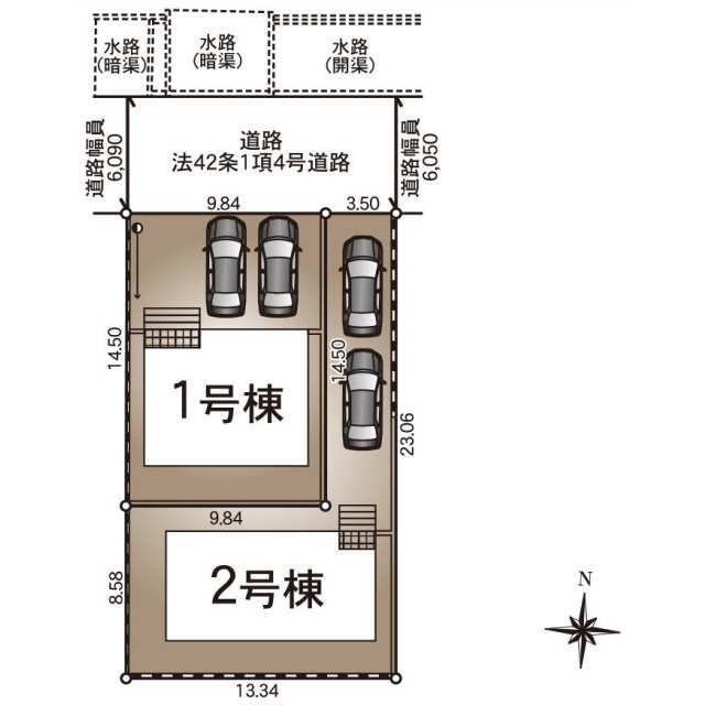 クレイドルガーデン長野市丹波島 第2の見取り図
