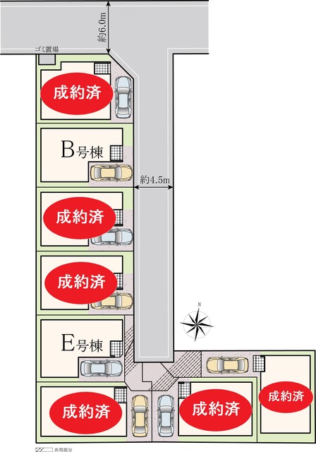 ハートフルタウン葛飾区水元3丁目22番の見取り図