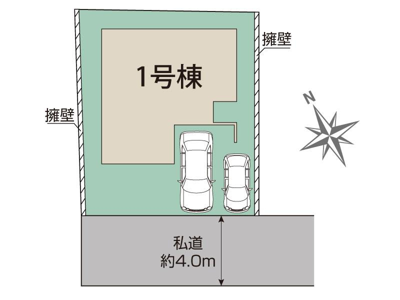 船橋市三山1丁目1棟 区画図