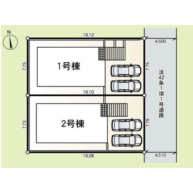 クレイドルガーデン逗子市沼間 第7の見取り図