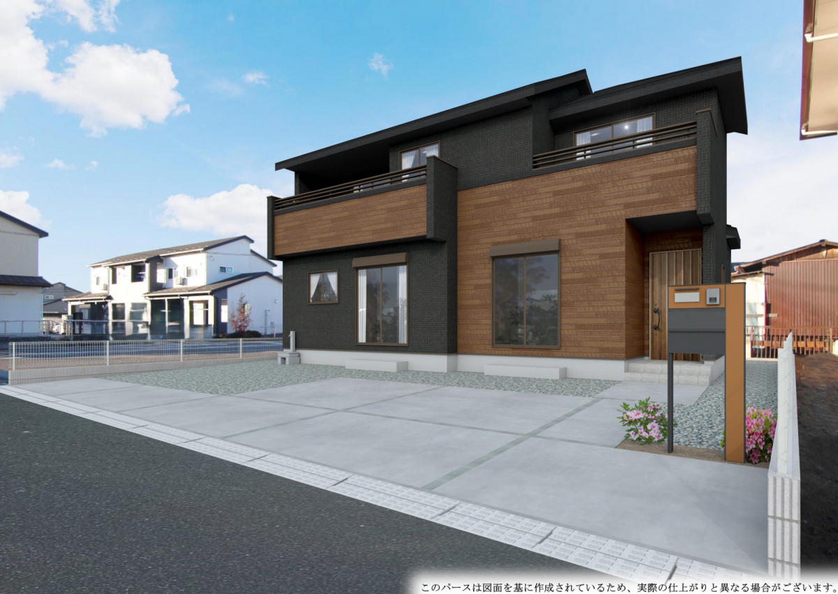 【完成予想図】 ◎近くの完成物件へのご案内も可能です！◎