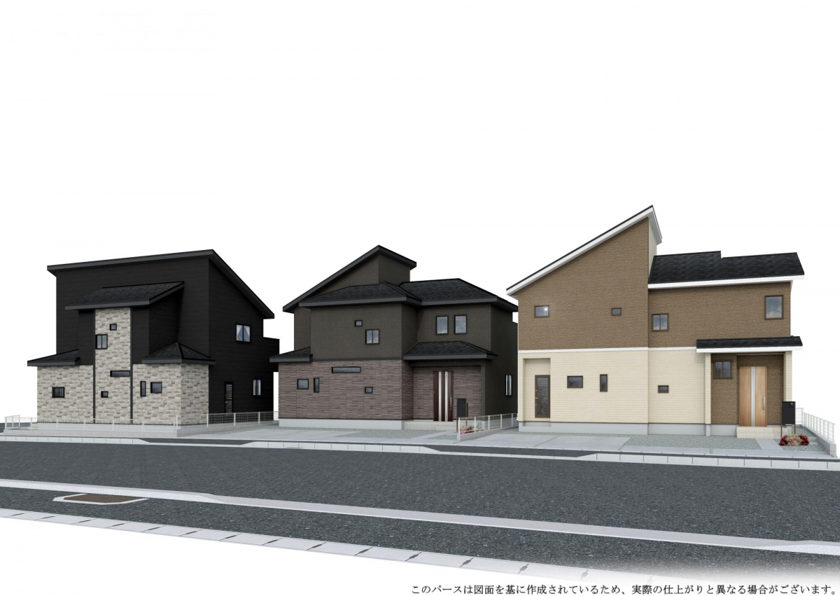 【完成予想図】 ◎近隣の完成物件もご案内可能です！◎