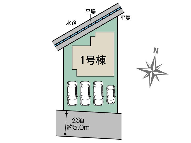 島田市旭2丁目1棟 区画図