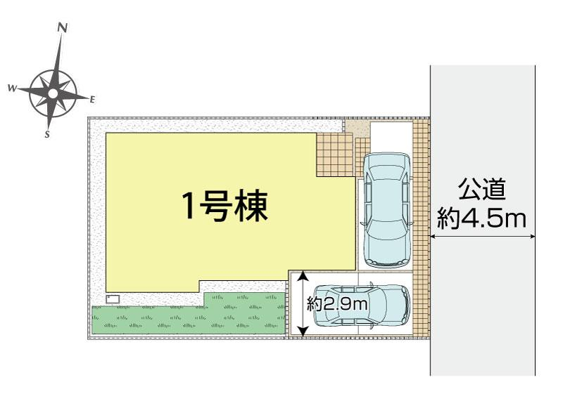 ブルーミングガーデン小田原市小八幡３丁目１棟の見取り図