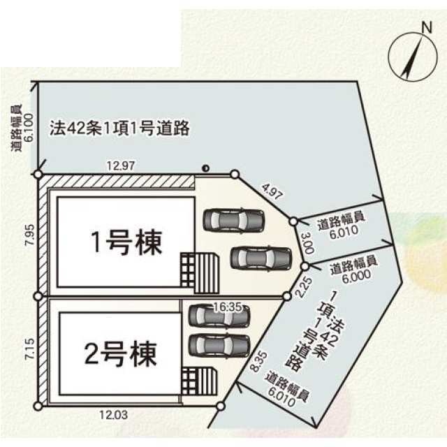 クレイドルガーデン広島市安佐北区亀崎 第2の見取り図