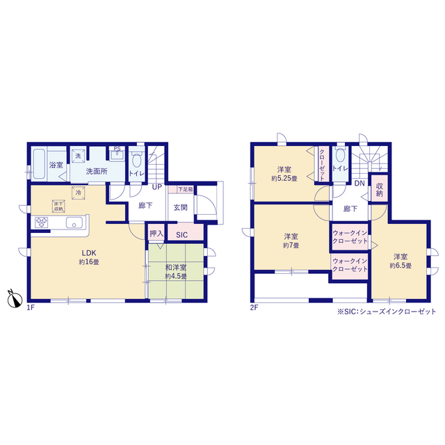 グラファーレ4396熊谷市肥塚１棟の見取り図