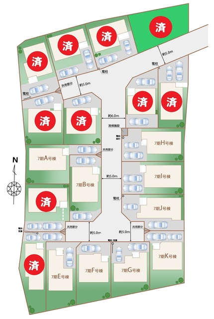 ハートフルタウン(立)東大和狭山7期の見取り図