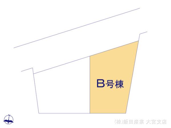 ハートフルタウン川口市里1413番の見取り図