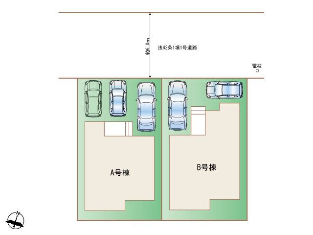 ハートフルタウン糸満市西崎町3丁目510番の見取り図