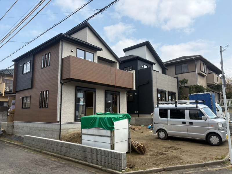 当社売主！足場が外れました！東栄新外観デザイン物件！ 