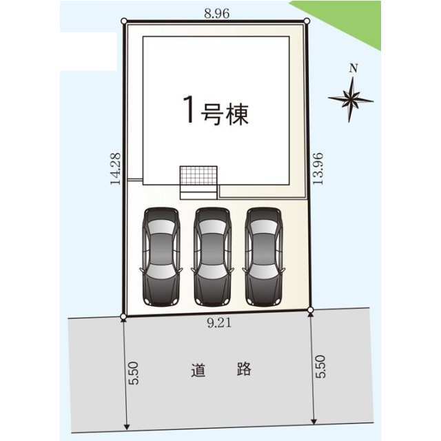 クレイドルガーデン清水町徳倉 第24の見取り図