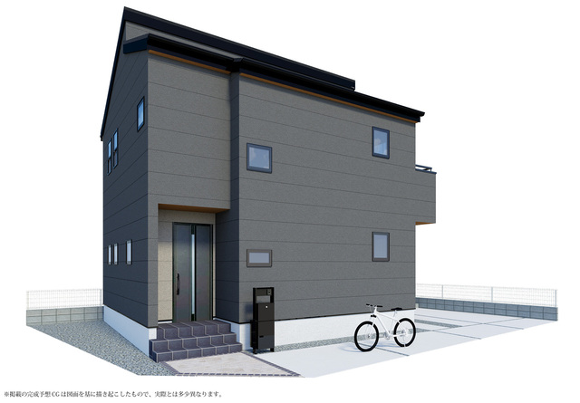 完成予想図（外観）
