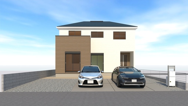 リナージュ徳島応神町吉成　第１期の外観②