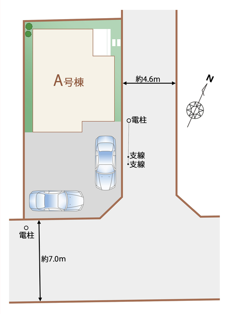 ハートフルタウン若草5丁目2698番の見取り図