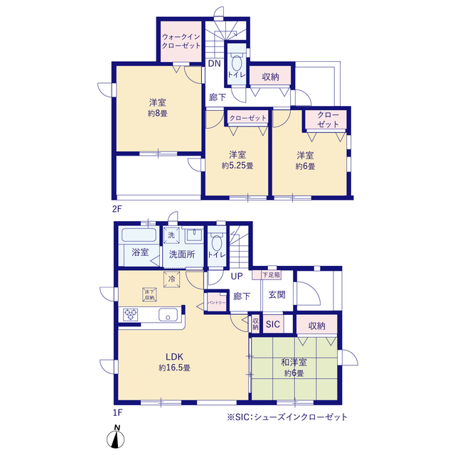 グラファーレ4236仙台市郡山９期１棟の見取り図