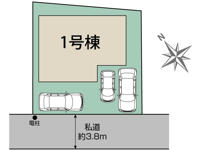 ブルーミングガーデン八千代市八千代台東４丁目１棟の見取り図