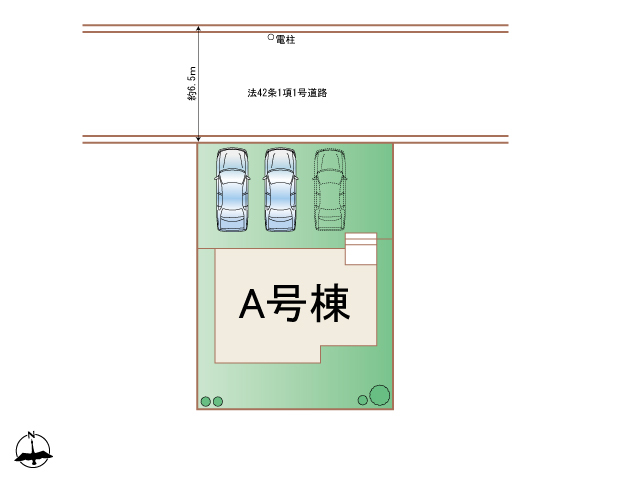 ハートフルタウン(名)南区滝春町2期の見取り図