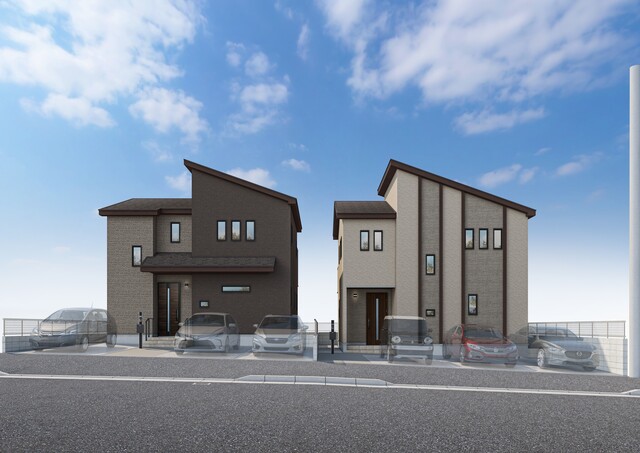 ★4月中旬完成予定★外観予想パースです♪