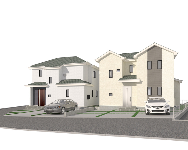 全2棟イメージパース
2026年5月完成予定！